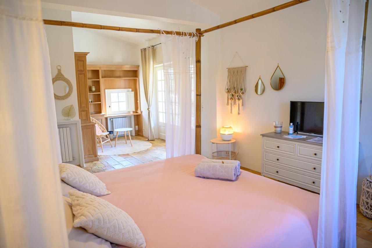 Le Mas De La Source Bed & Breakfast Mougins Ngoại thất bức ảnh